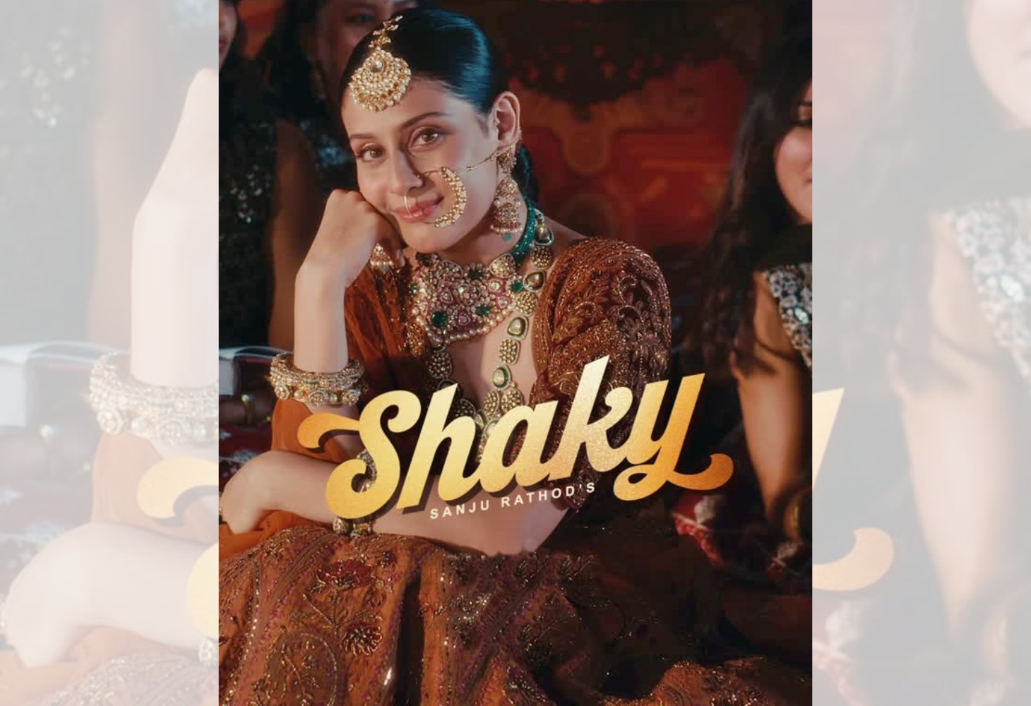 ટીવીની જાણીતી અભિનેત્રી ઈશા માલવિયાએ સોન્ગ માટે પહેર્યો 40-45 કિલોનો લહેંગો